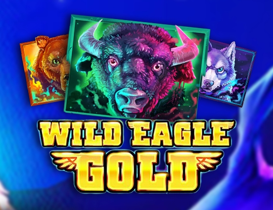 Wild Eagle Gold Poster