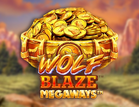 Wolf Blaze Megaways Poster