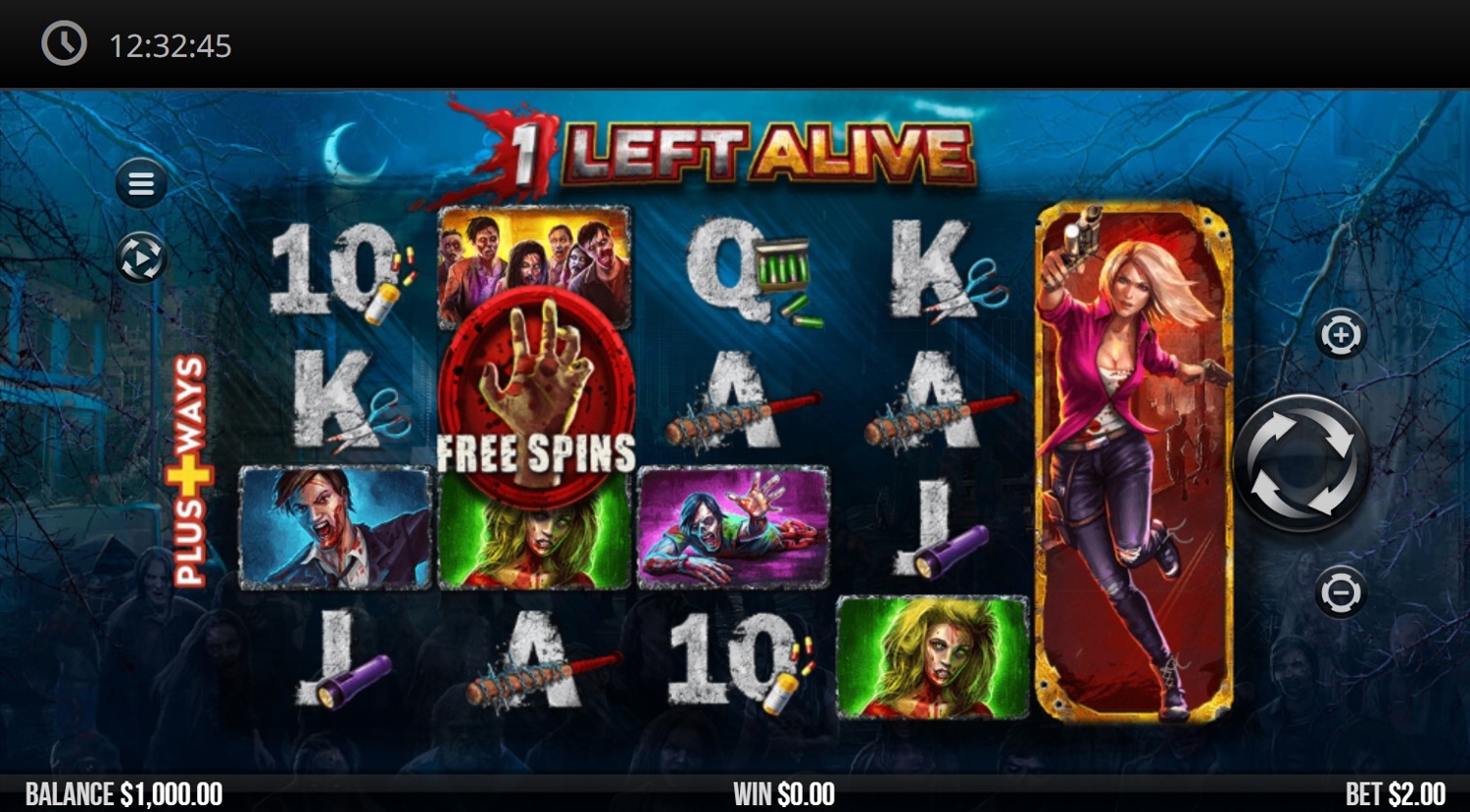 1 Left Alive Slot Gameplay