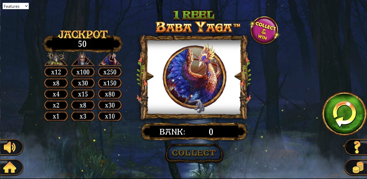 1 Reel Baba Yaga Slot Gameplay