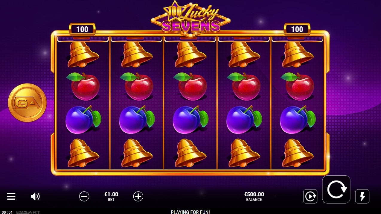 100 Lucky Sevens Slot Gameplay