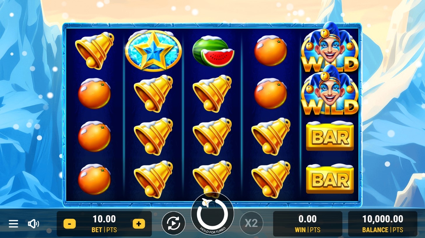 100 Super Icy Slot Gameplay