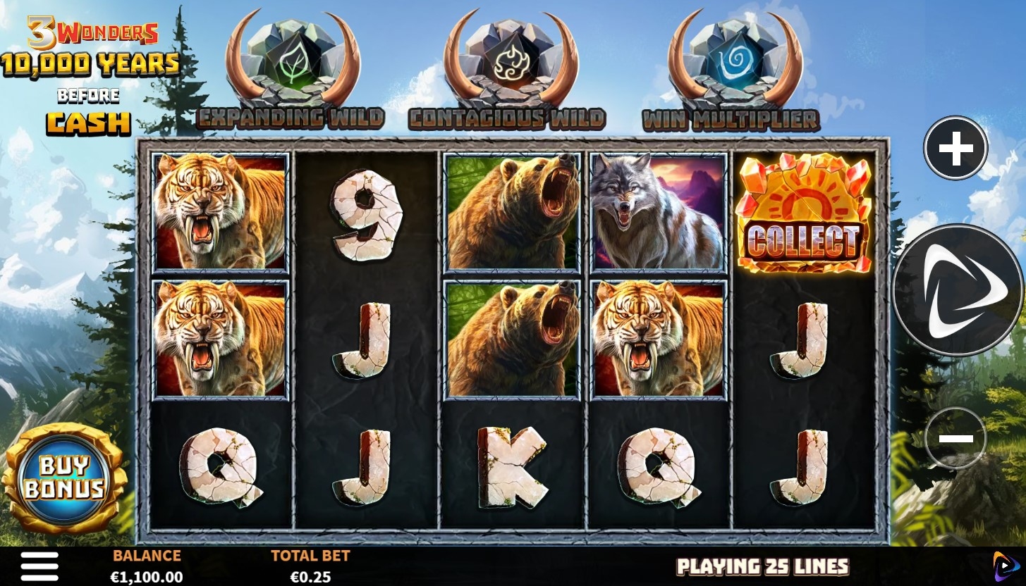 10000 Years Before Cash Slot Gameplay