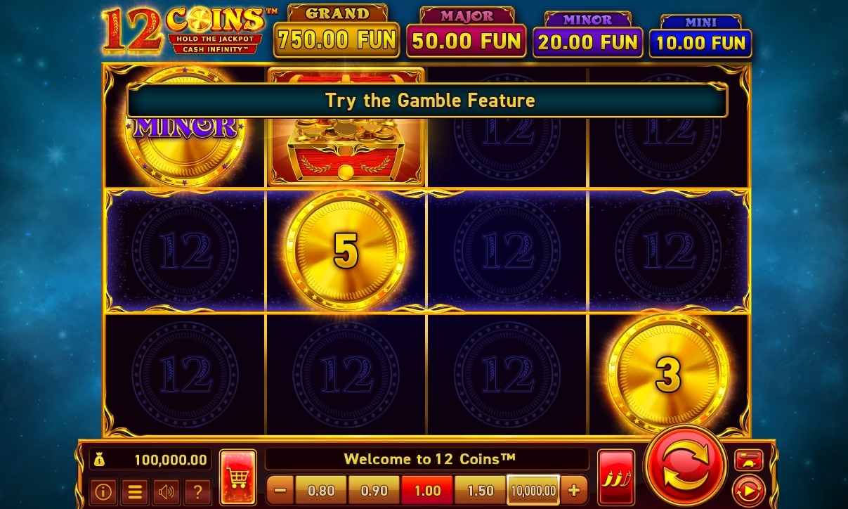 12 Coins Slot Gameplay