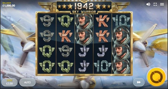 1942 Sky Warrior Slot Gameplay