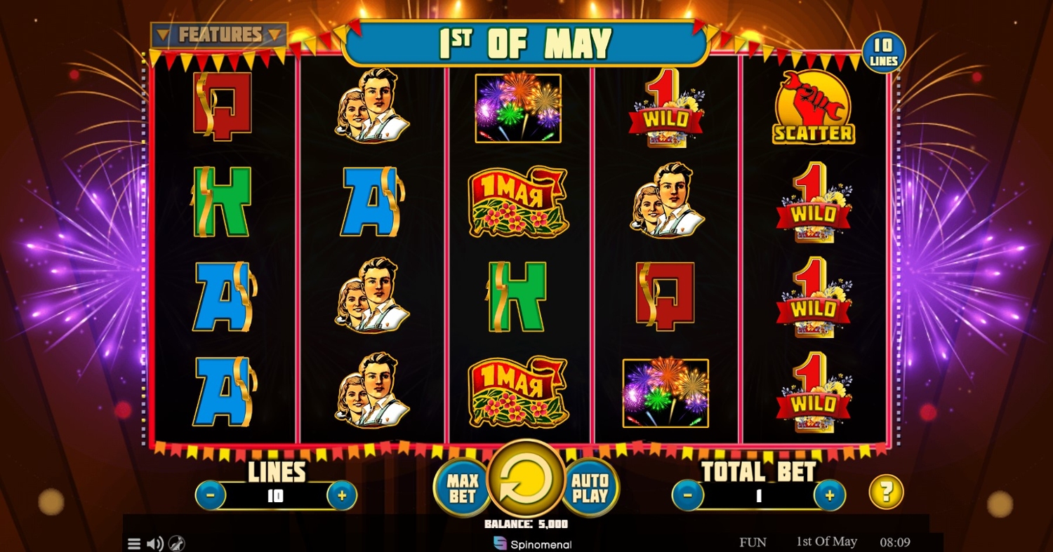 1st of May Slot Gameplay