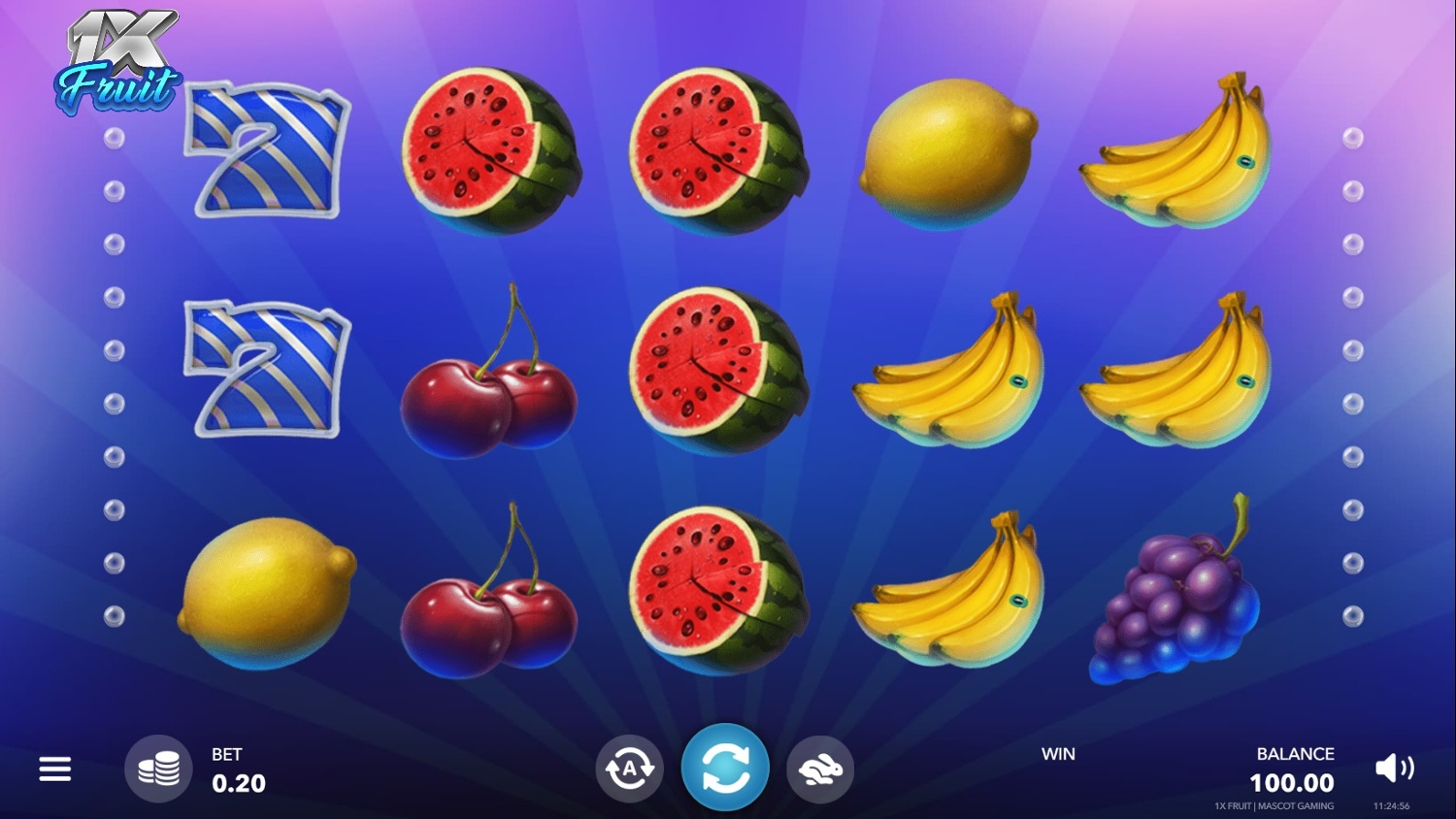 1x Fruit Slot Gameplay