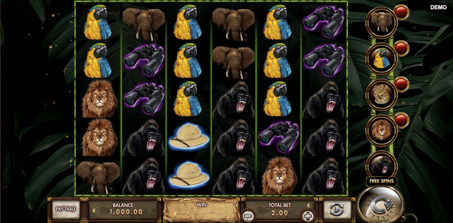 2 Kings of Africa Slot Gameplay