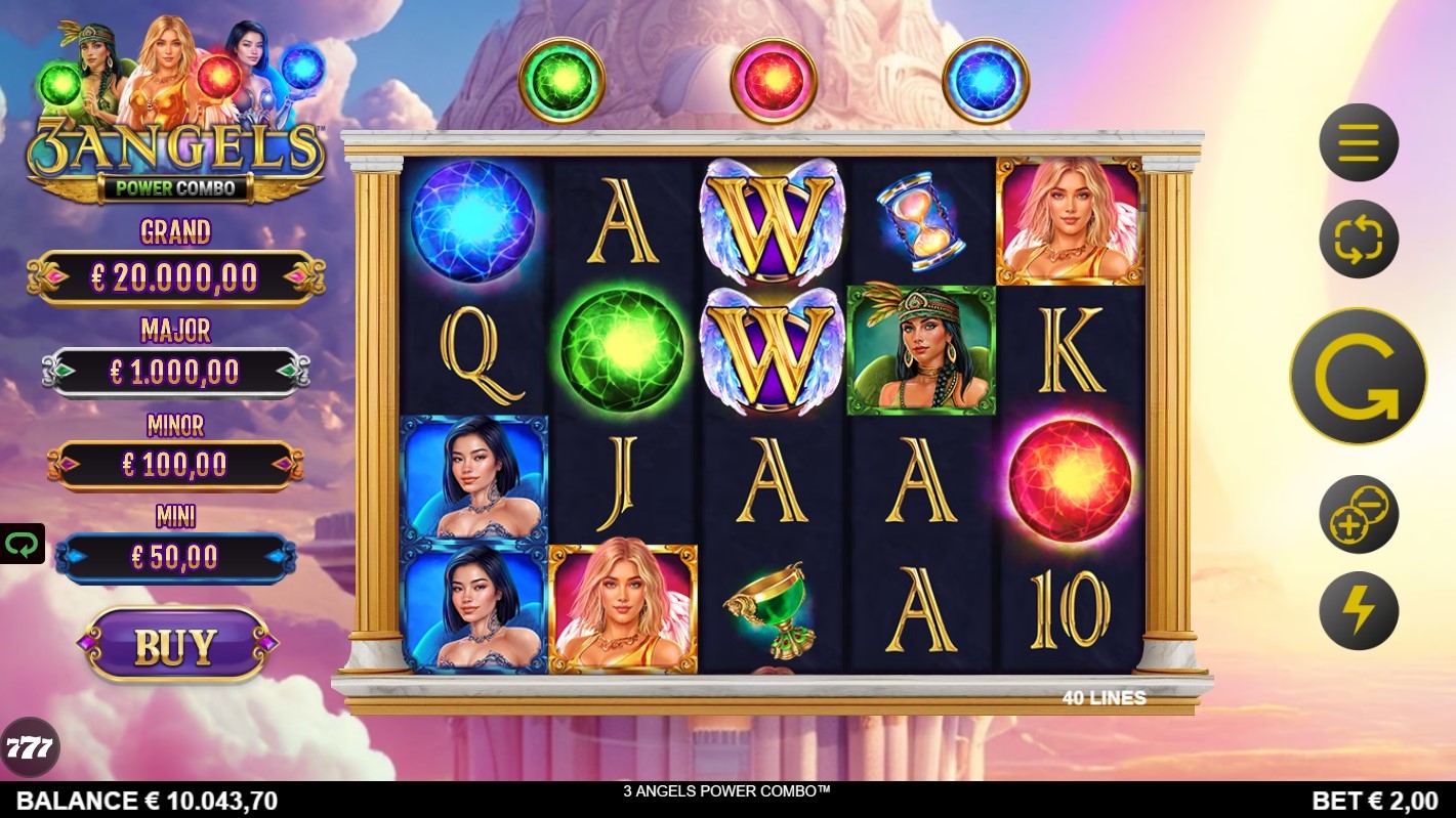 3 Angels Power Combo Slot Gameplay