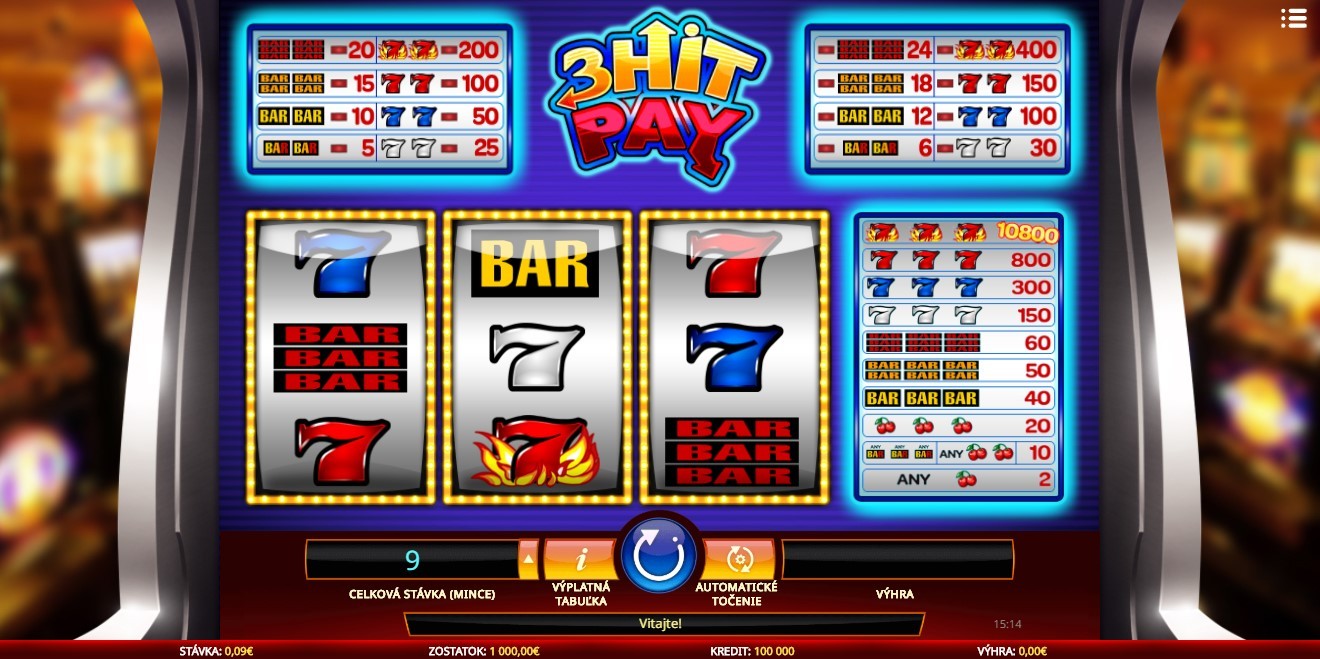 3 Hit Pay Slot Gameplay