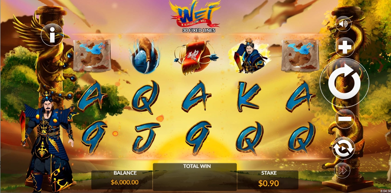 3 Kingdom: Wei Slot Gameplay