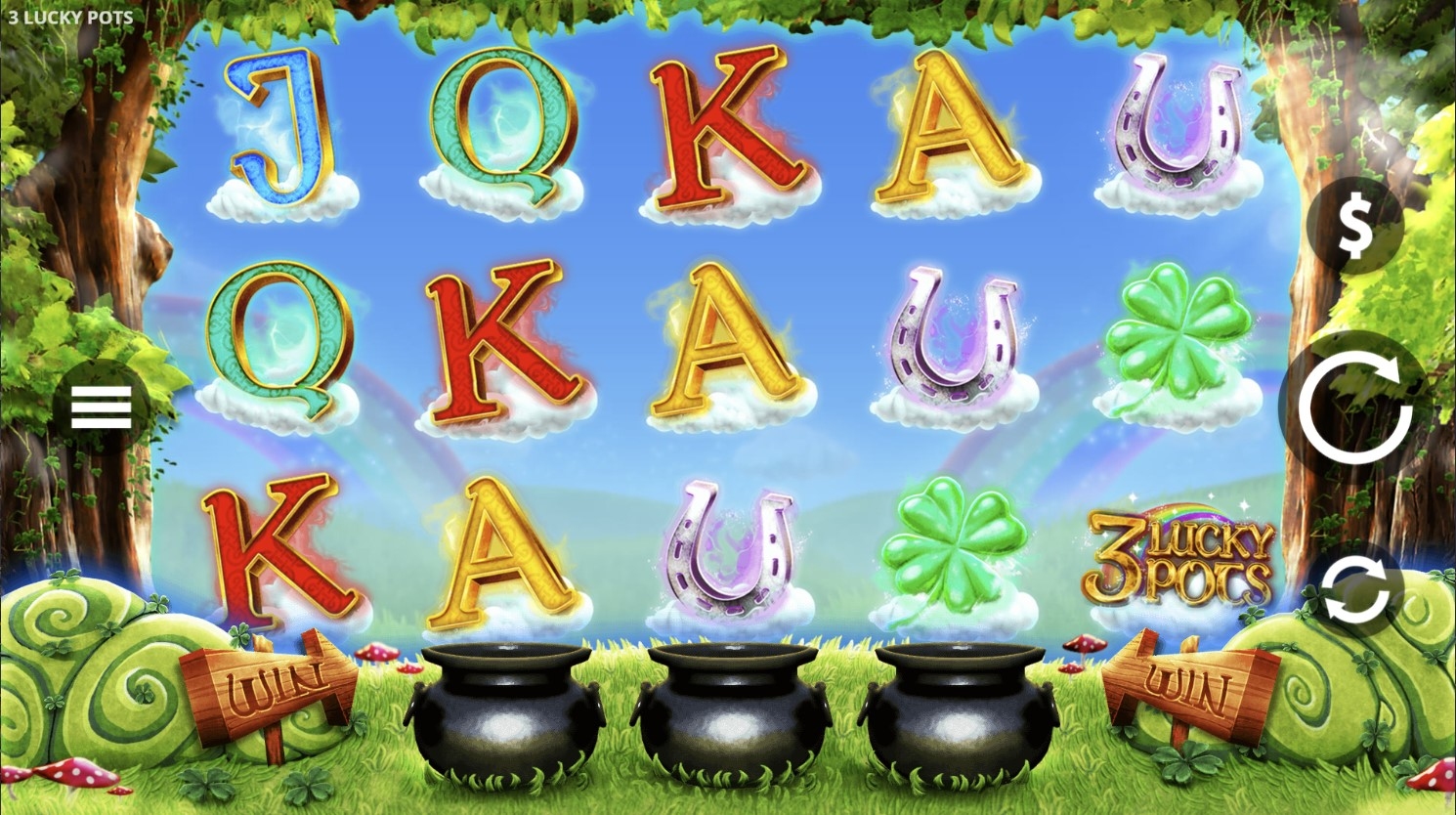 3 Lucky Pots Slot Gameplay