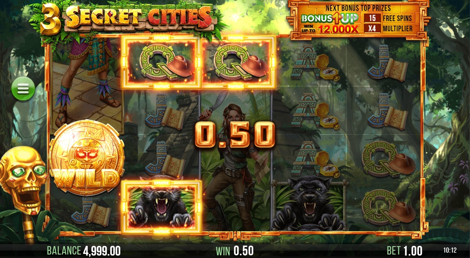 3 Secret Cities Slot Gameplay