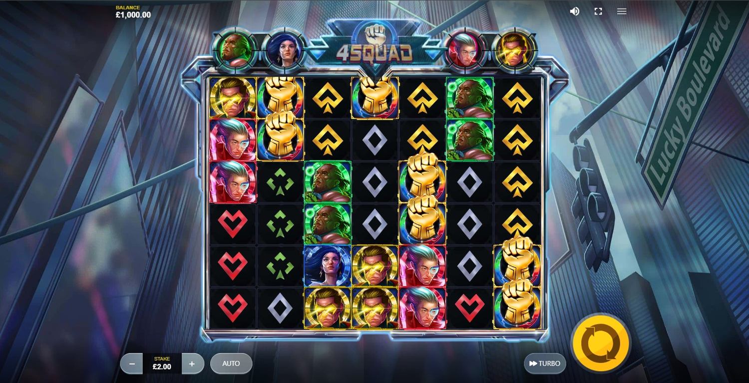 4 Squad Slot Gameplay