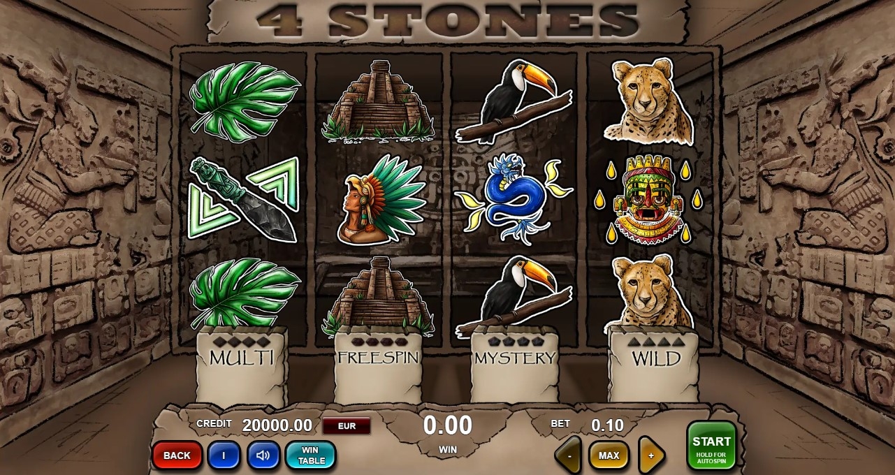 4 Stones Slot Gameplay