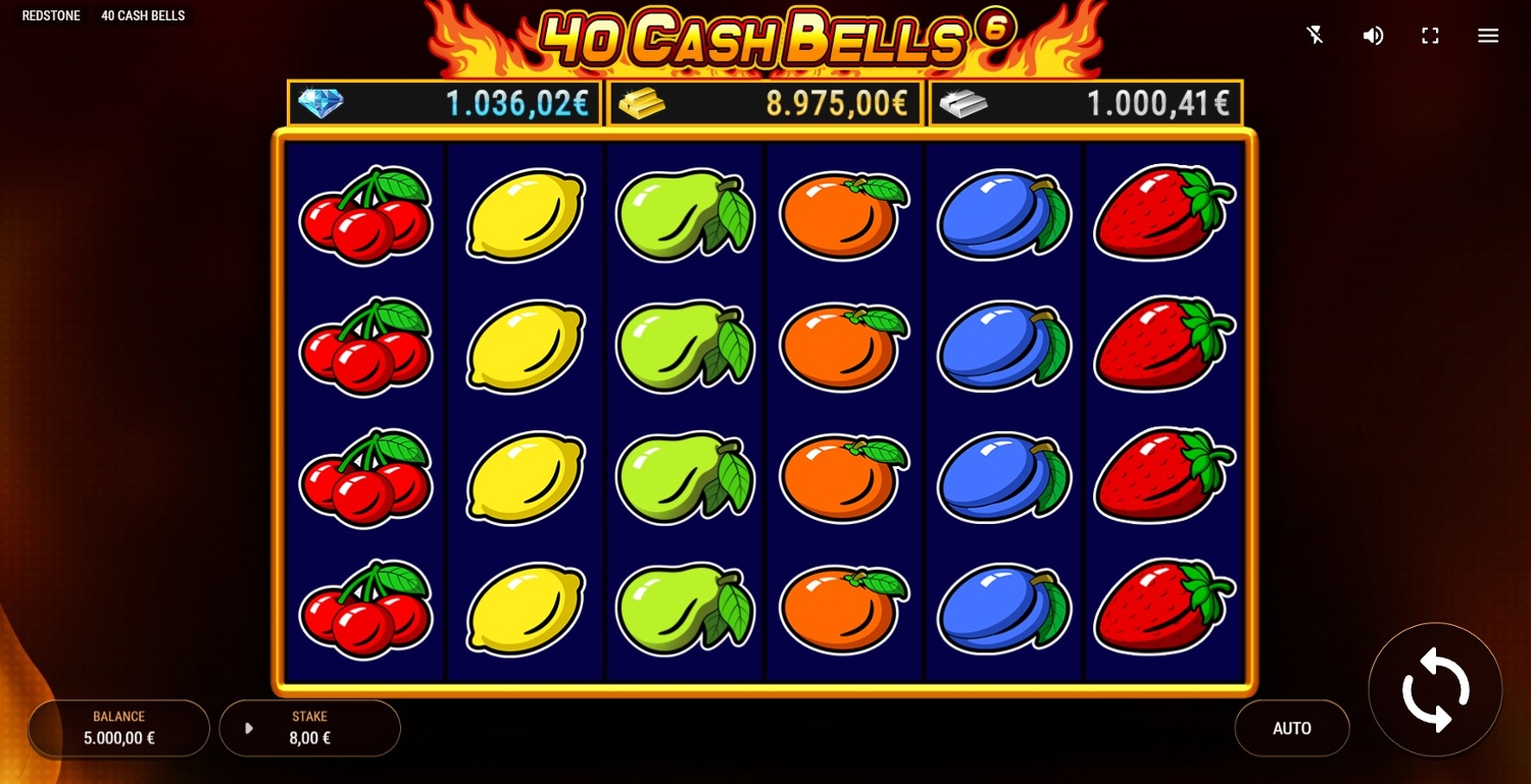 40 Cash Bells Slot Gameplay
