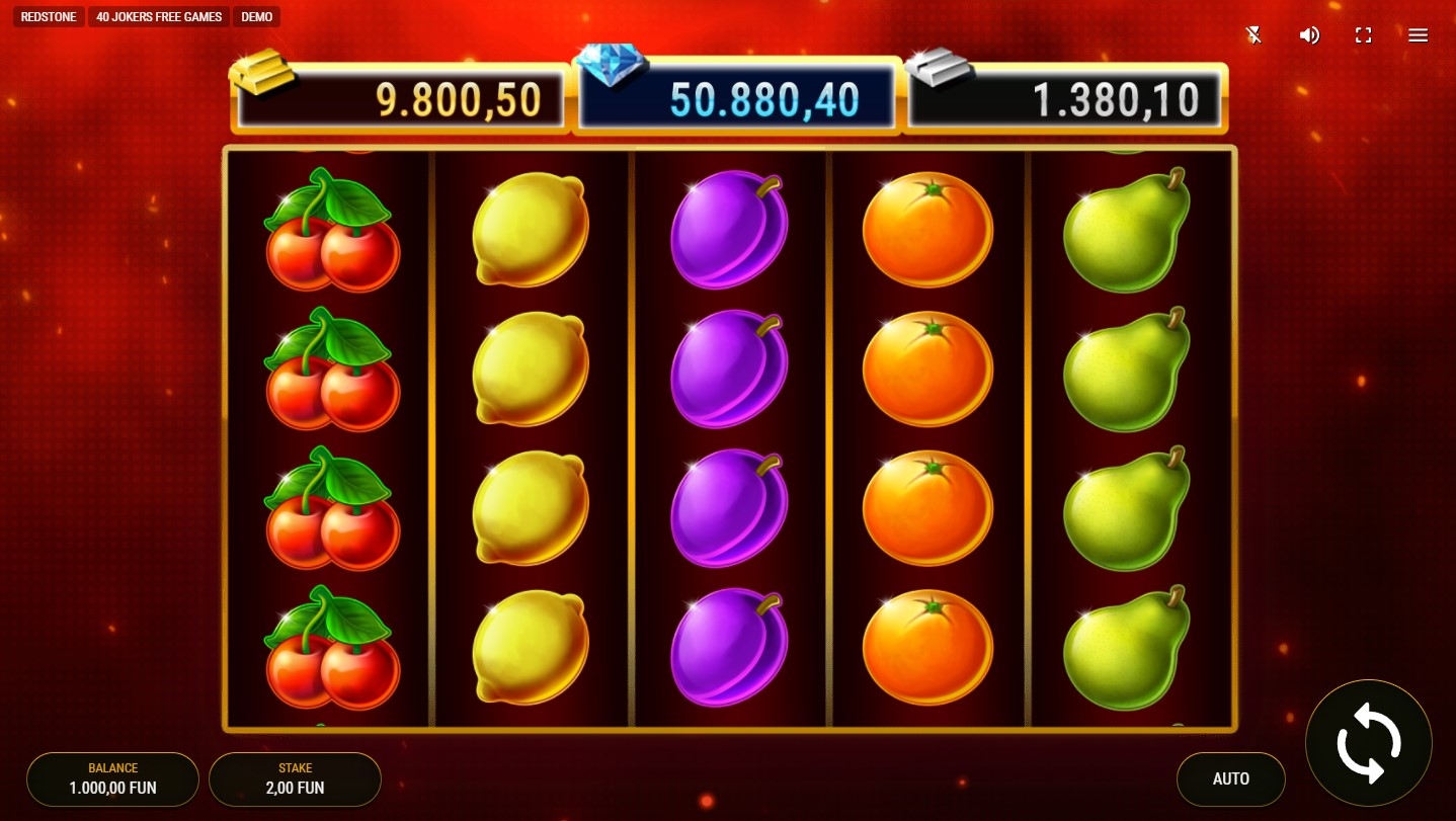 40 Jokers Free Games Slot Gameplay