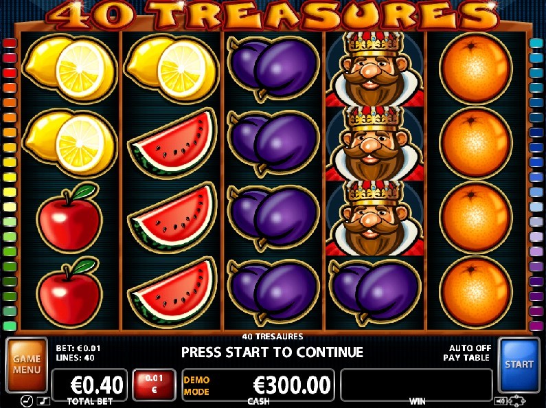40 Treasures Slot Gameplay