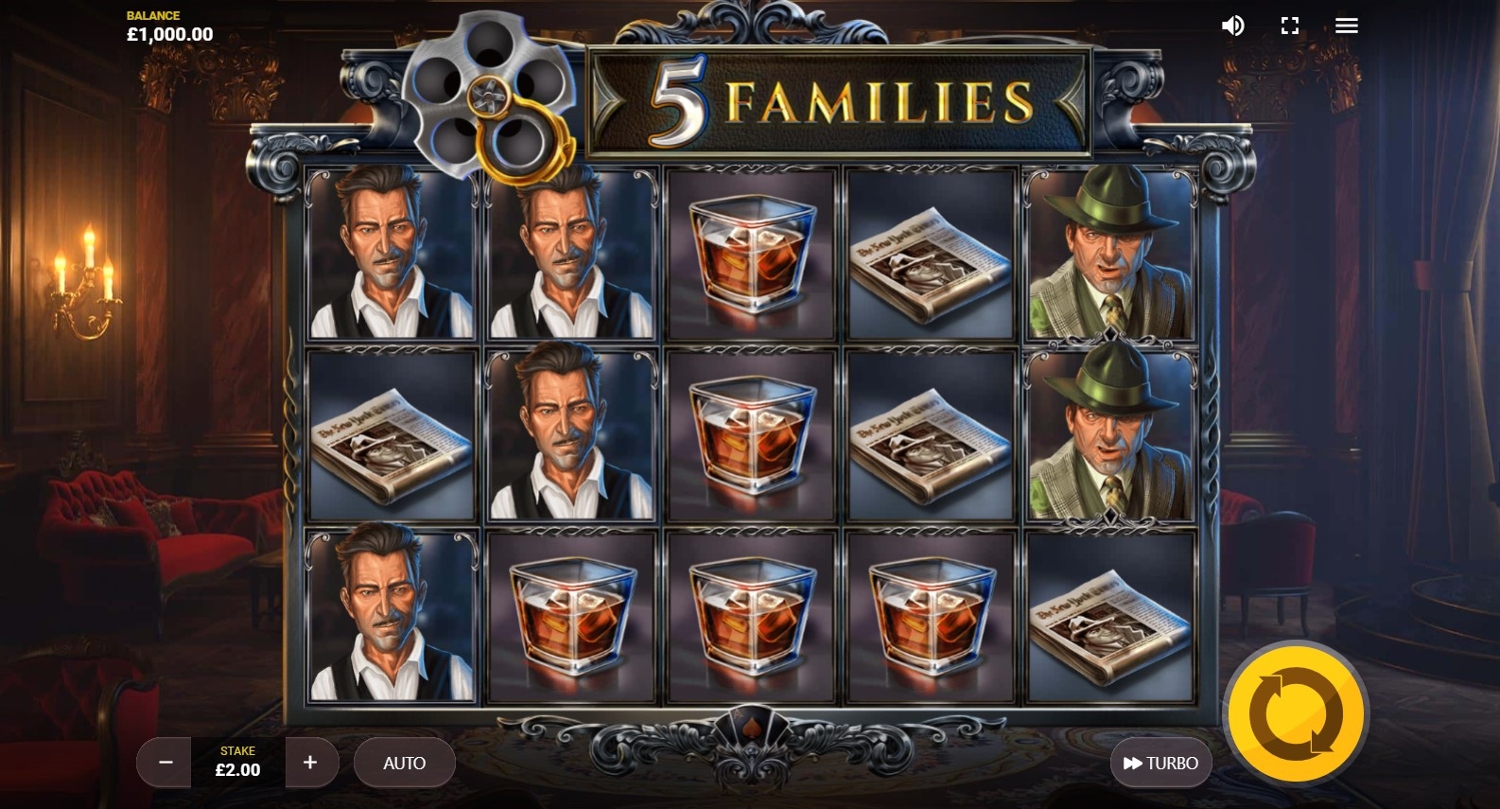 5 Families Slot Gameplay