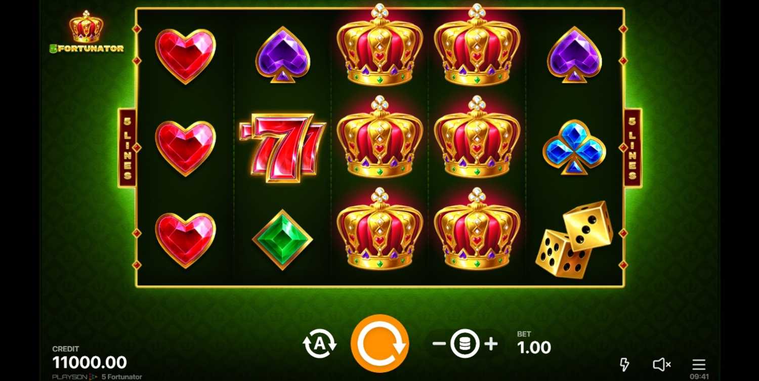 5 Fortunator Slot Gameplay