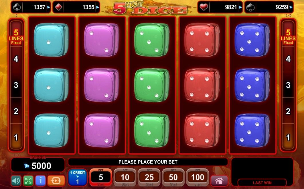 5 Hot Dice Slot Gameplay