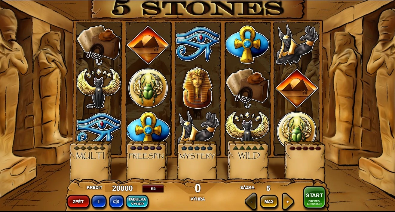 5 Stones Slot Gameplay