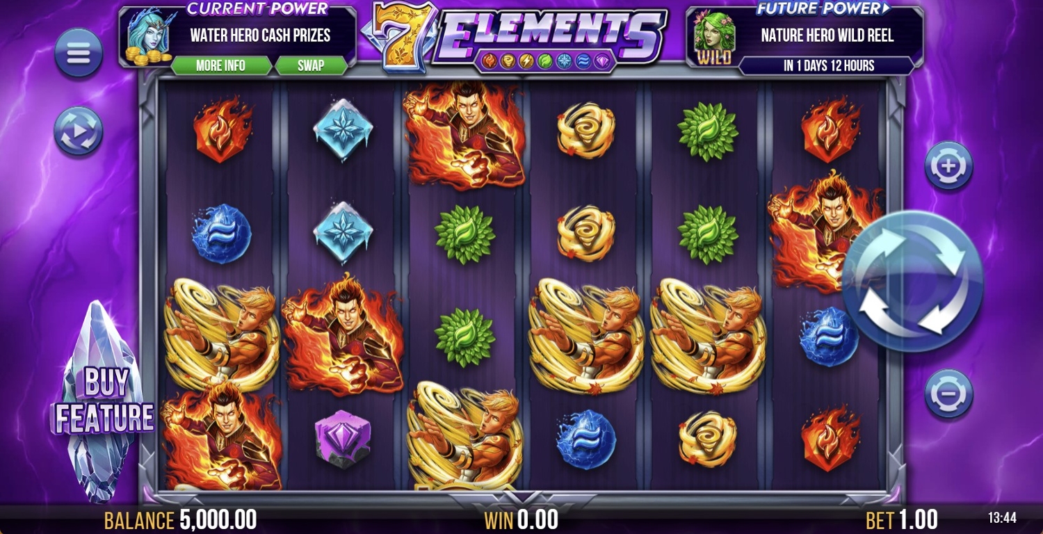 7 Elements Slot Gameplay