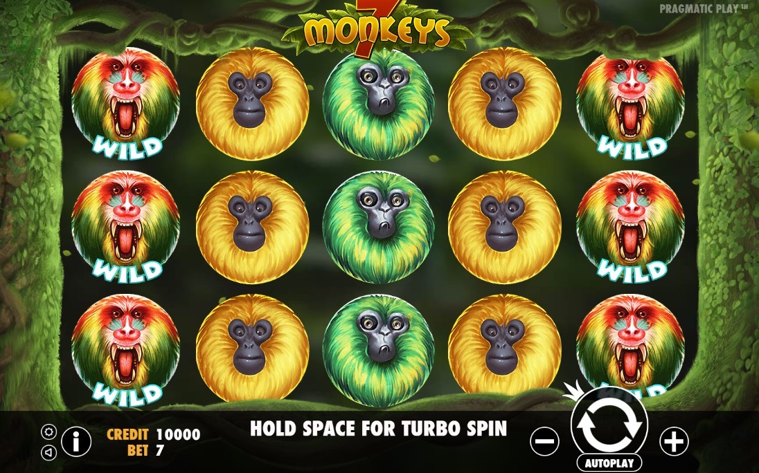 7 Monkeys Slot Gameplay