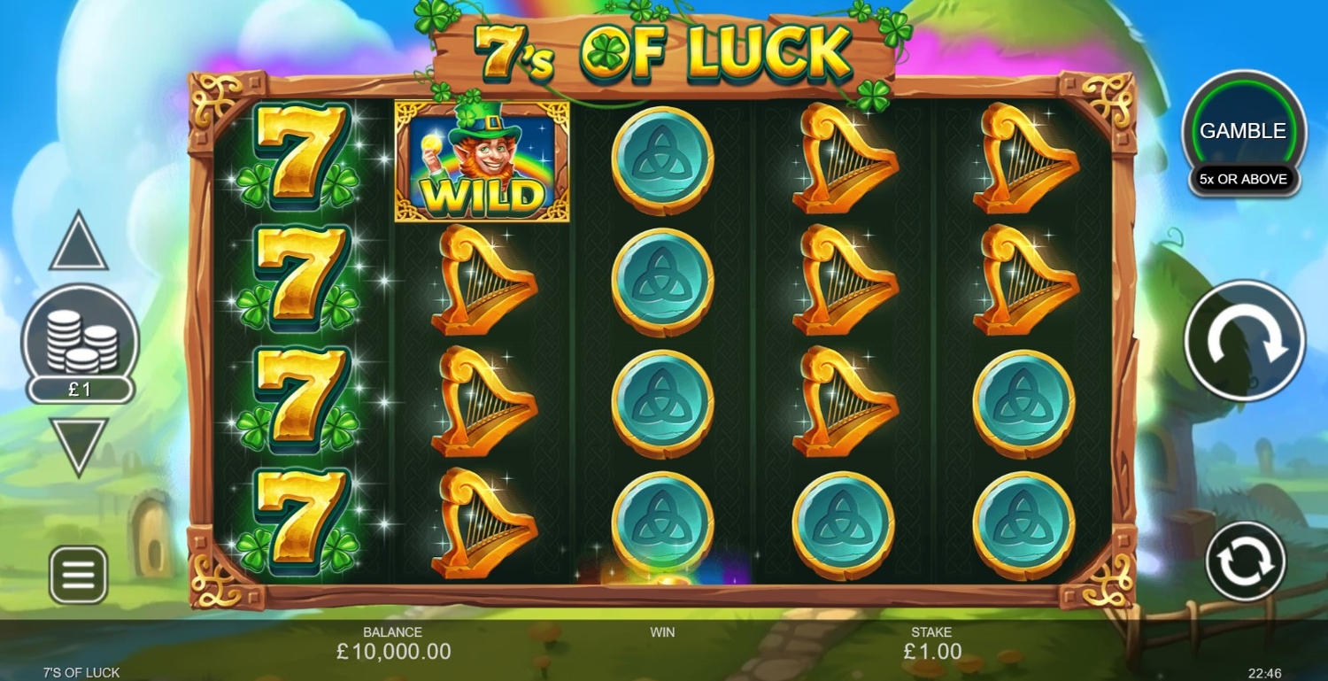 7's of Luck Slot Gameplay