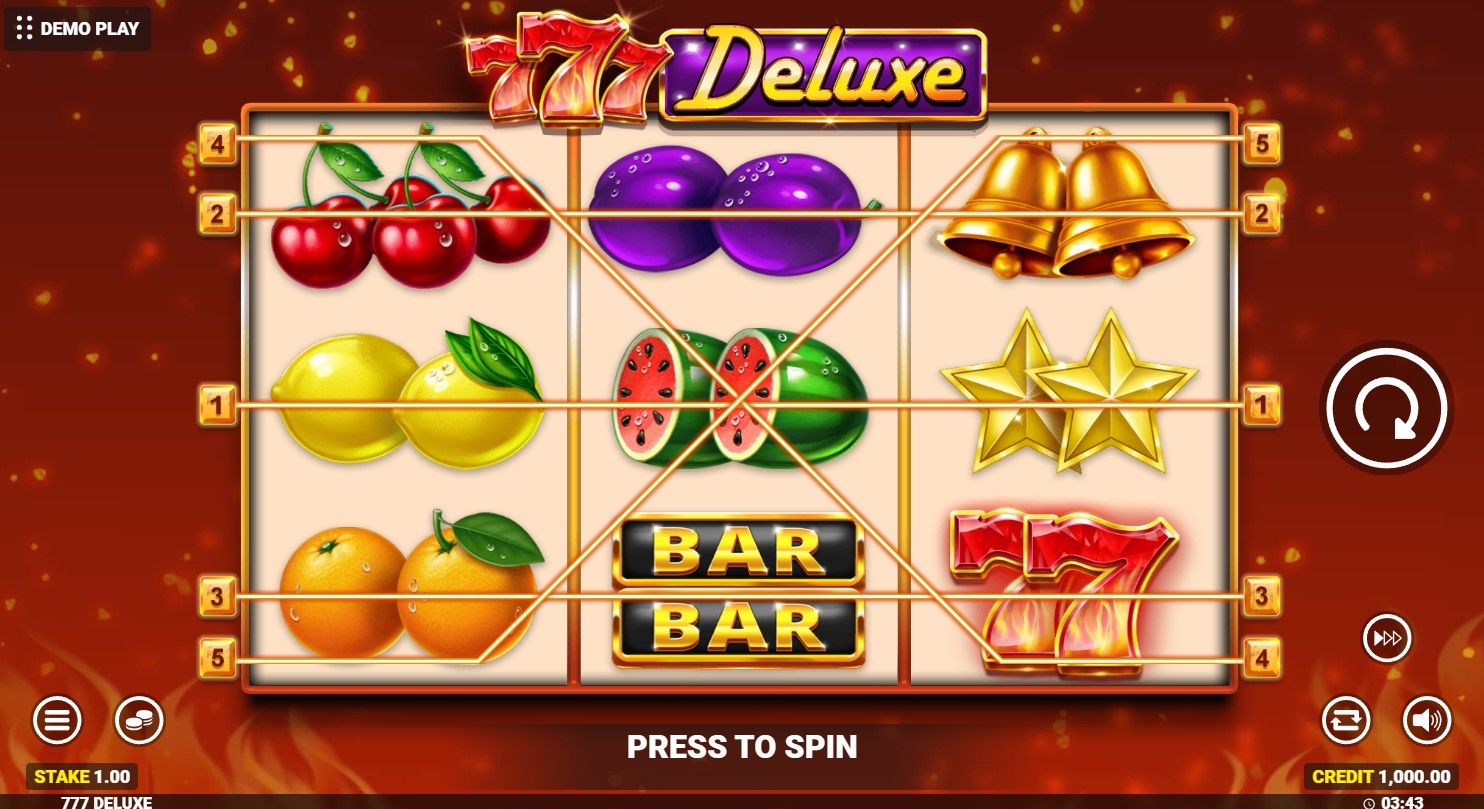 777 Deluxe Slot Gameplay