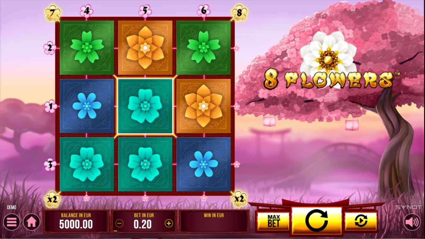 8 Flowers Slot Gameplay