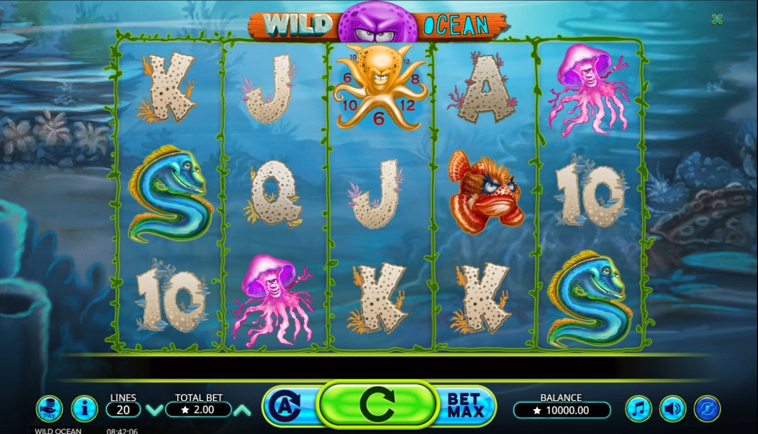Wild Ocean Slot Gameplay