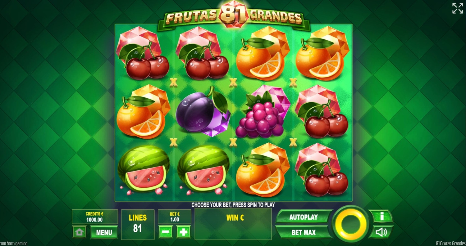 81 Frutas Grandes Slot Gameplay