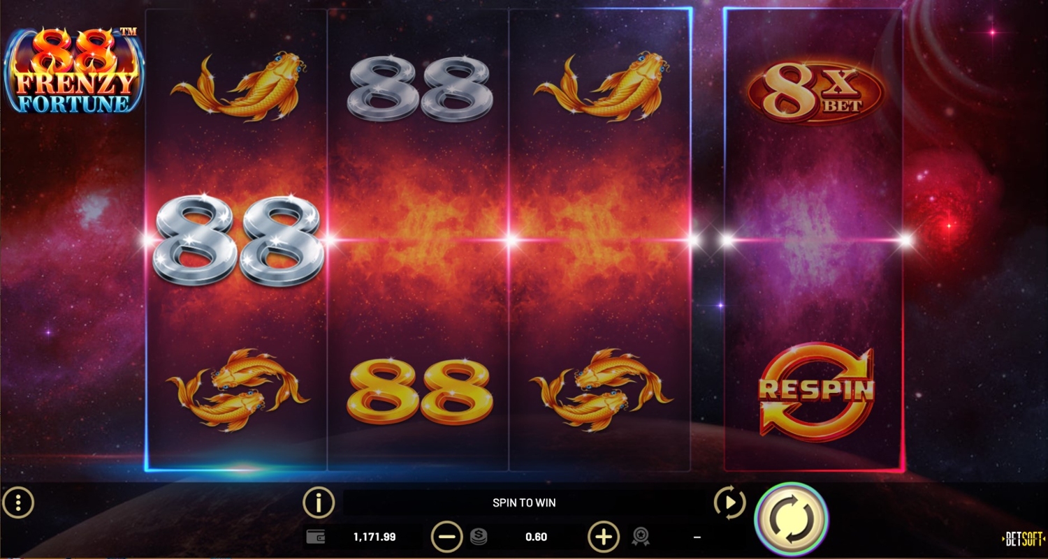 88 Frenzy Fortune Slot Gameplay