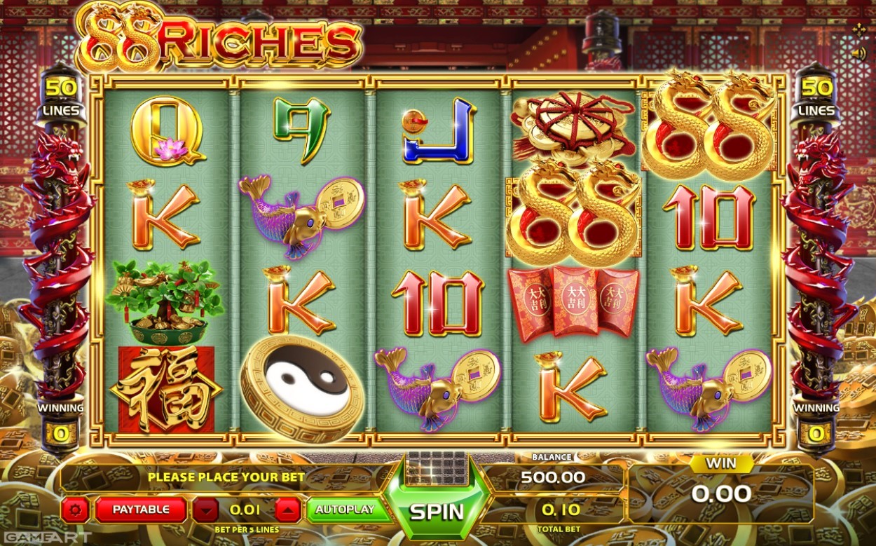 88 Riches Slot Gameplay