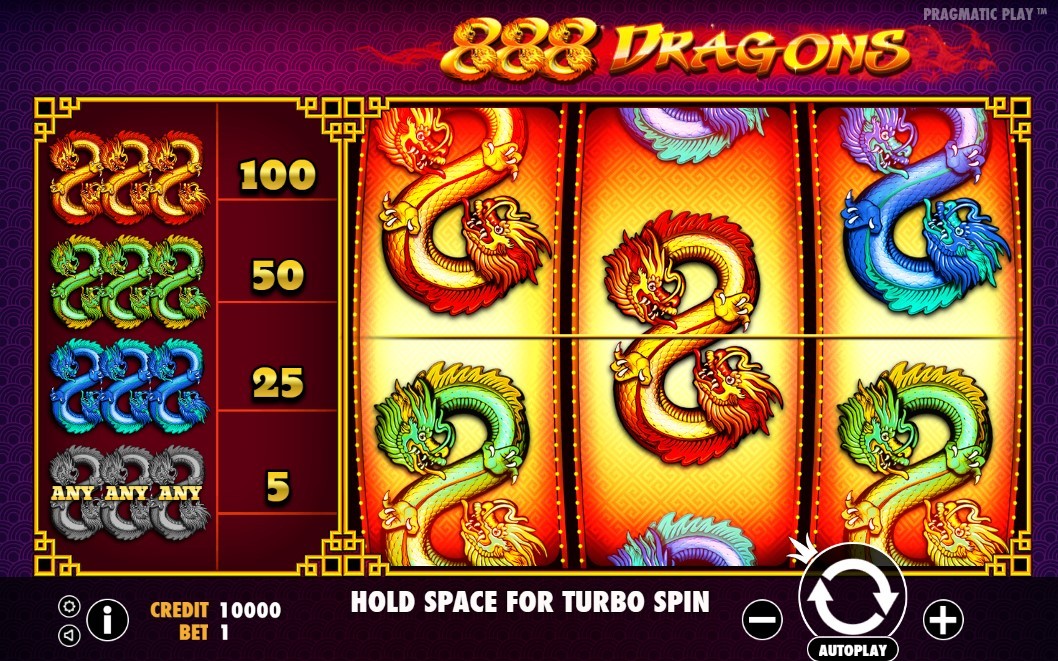888 Dragons Slot Gameplay