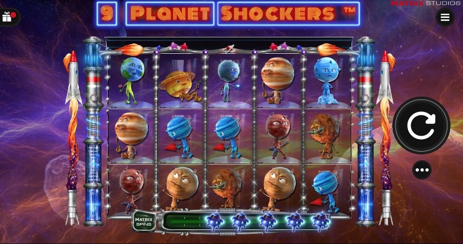 9 Plabet Shockers Slot Gameplay
