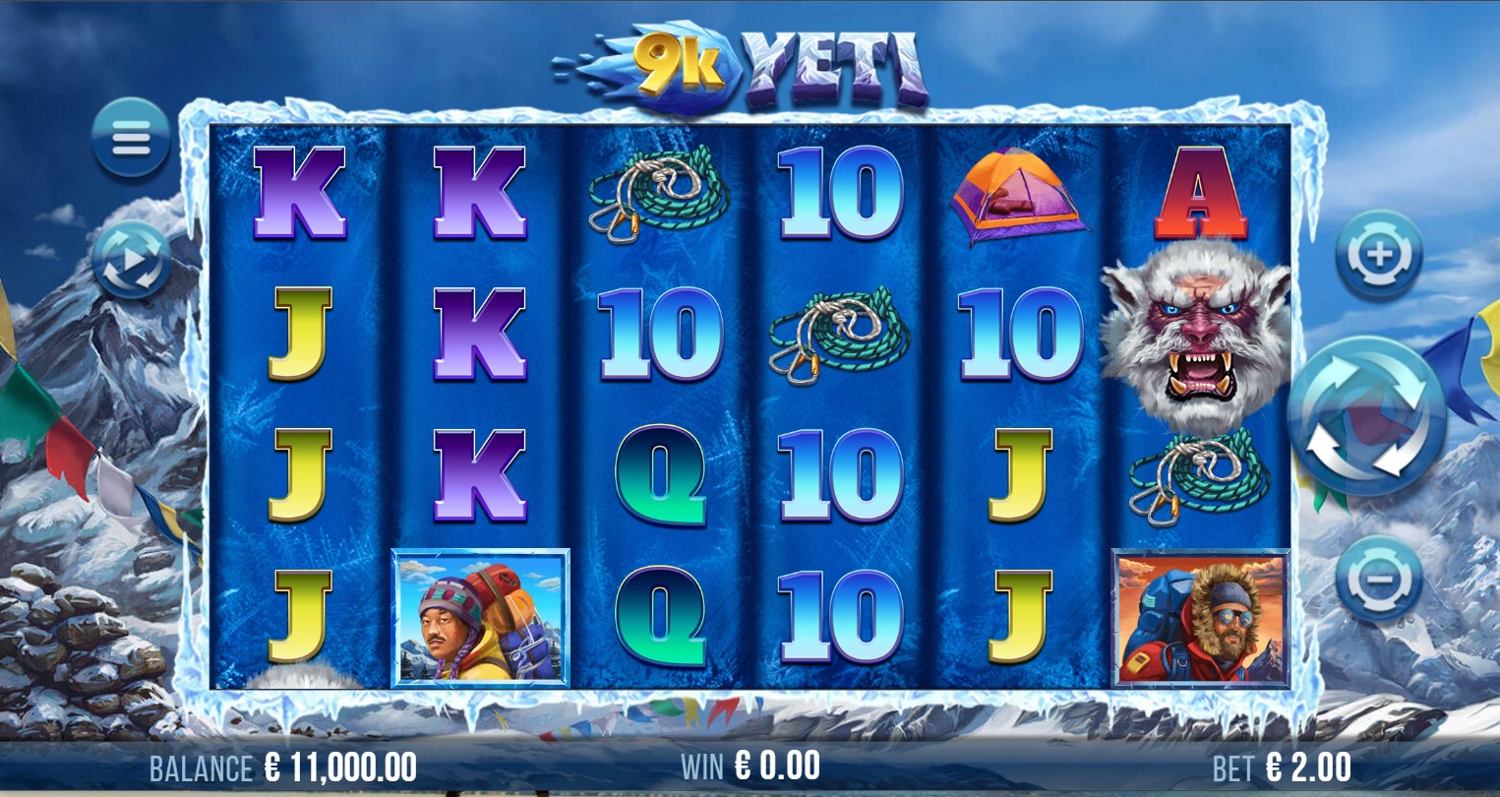 9k Yeti Slot Gameplay