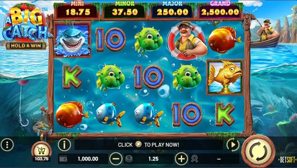 A Big Catch Slot Gameplay