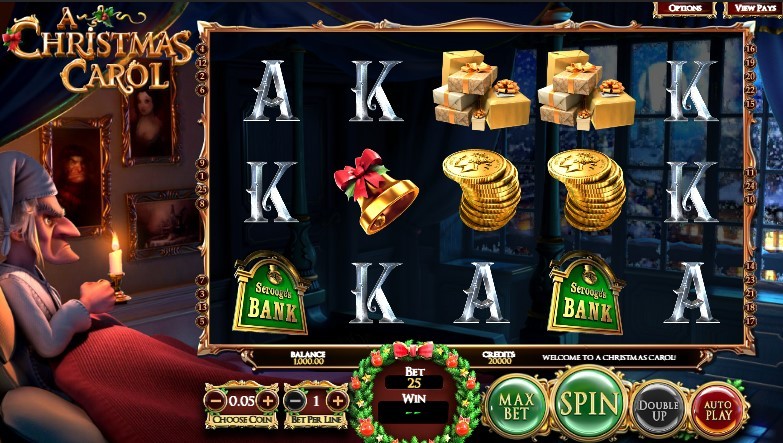 A Christmas Carol Slot Gameplay