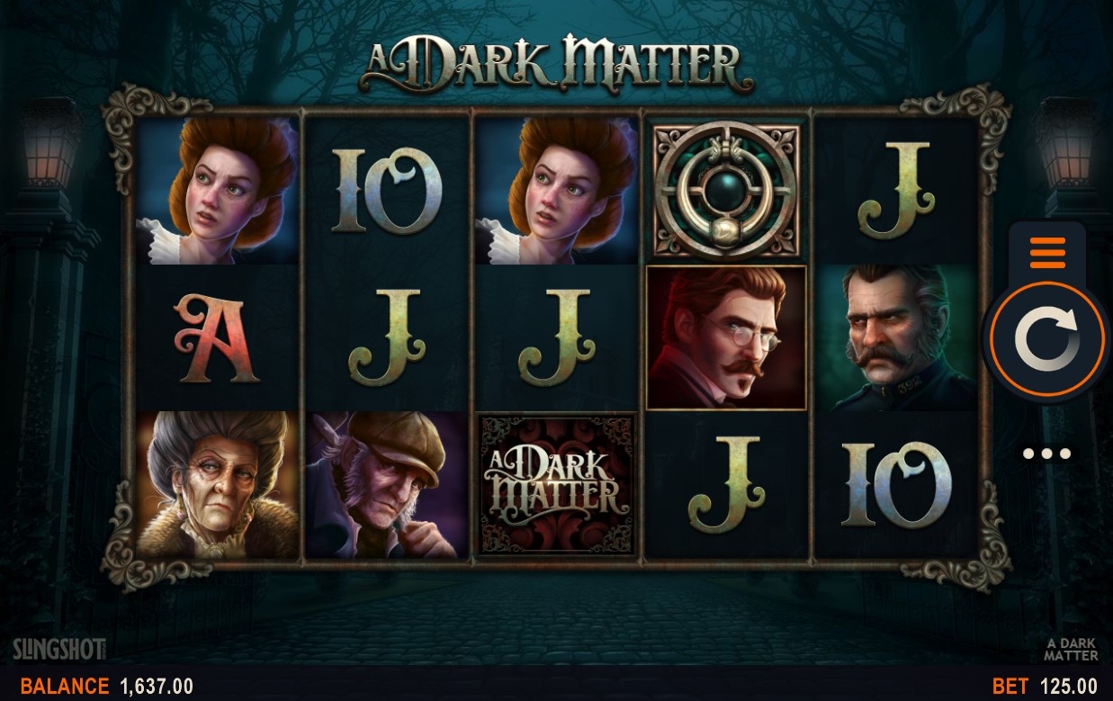 A Dark Matter Slot Gameplay