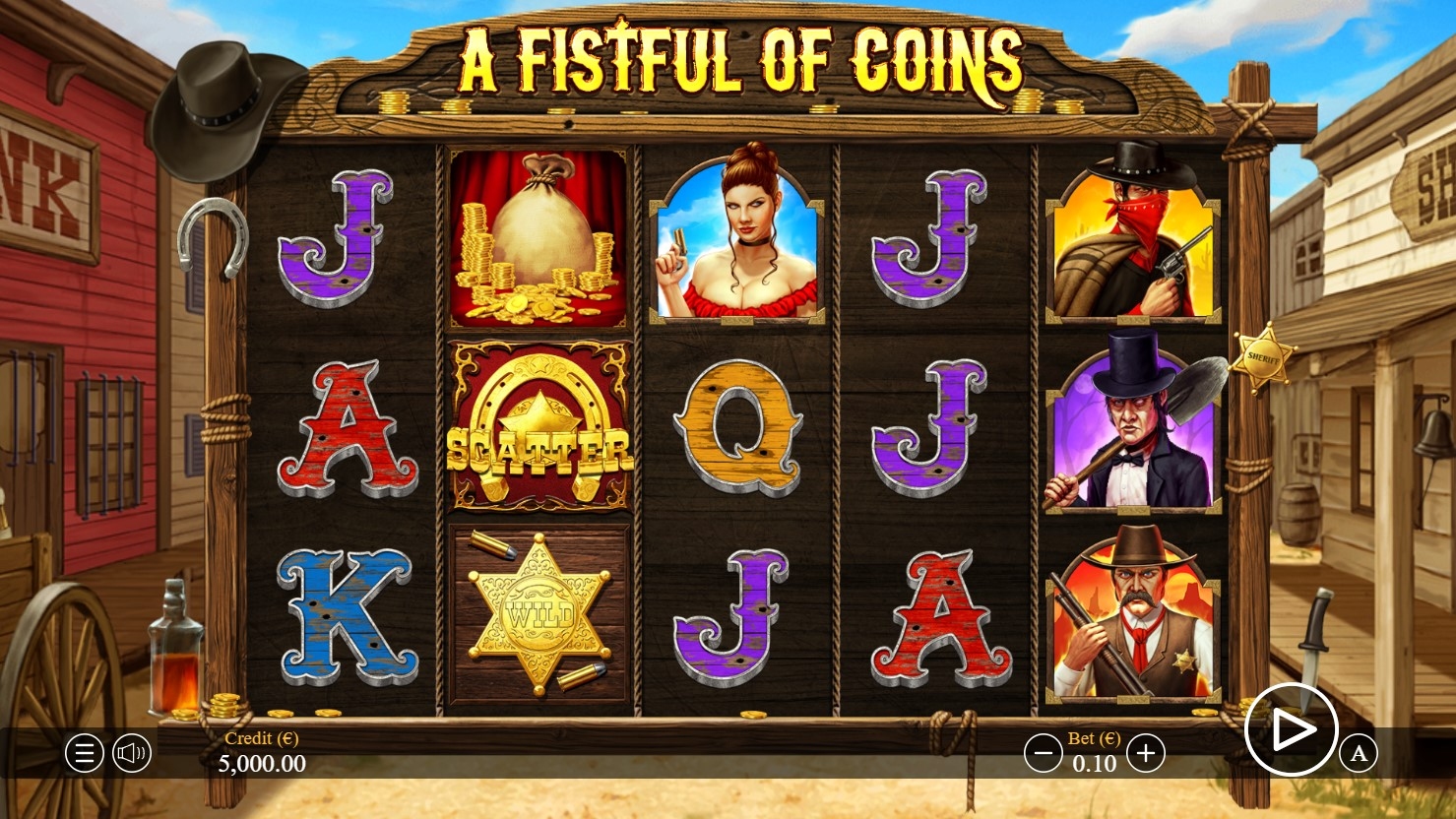 A Fistful of Coins Slot Gameplay