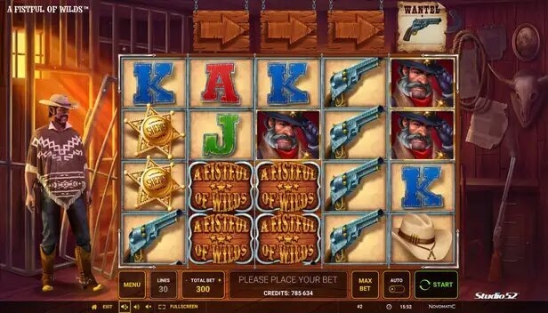 A Fistful of Wilds Slot Gameplay
