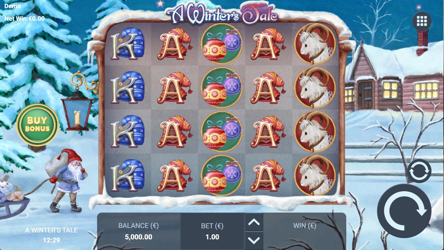 A Winter's Tale Slot Gameplay