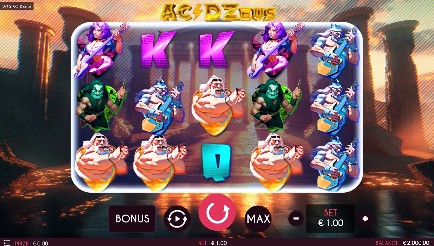 AC-DZeus Slot Gameplay