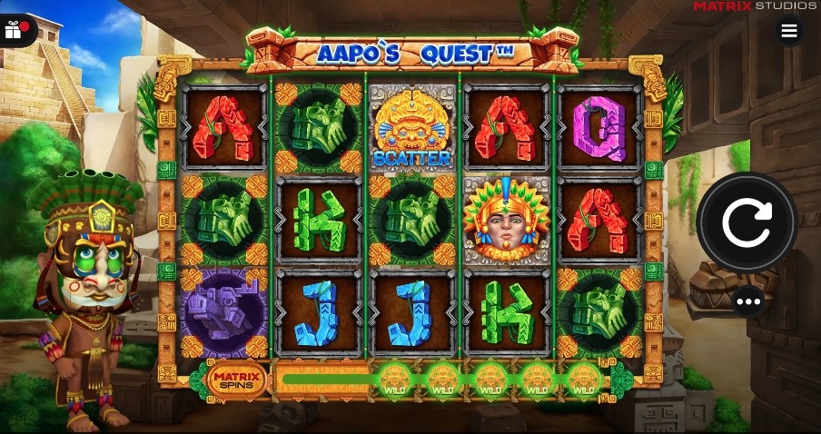 Aapo's Quest Slot Gameplay