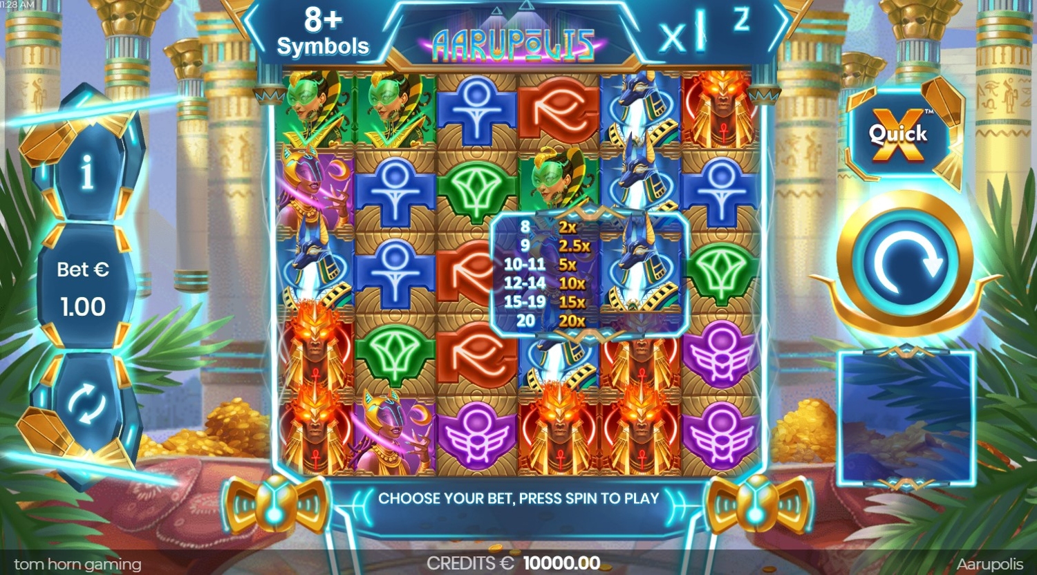 Aarupolis Slot Gameplay