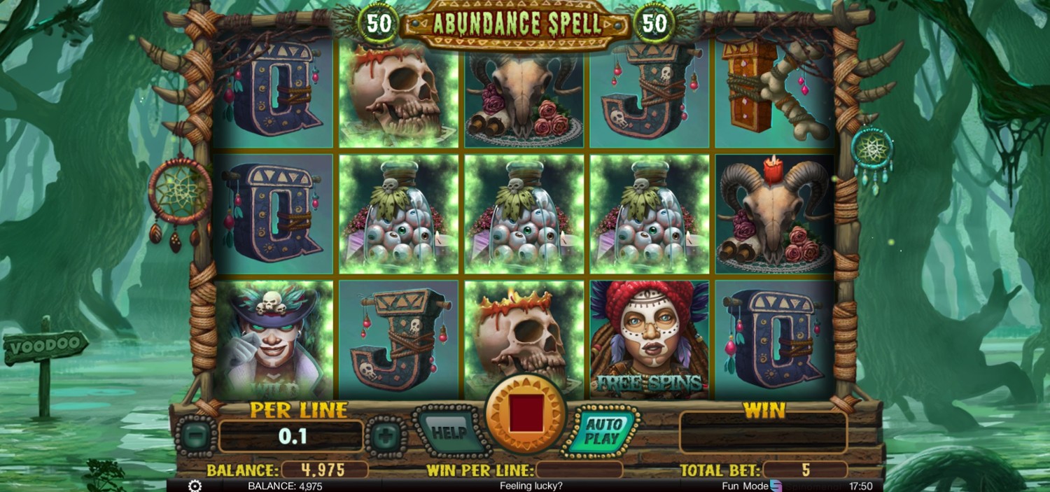 Abudance Spell Slot Gameplay