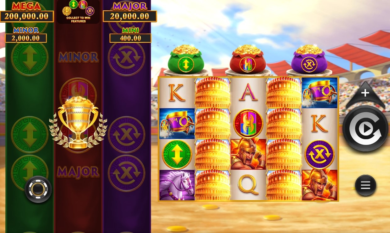 Action Boost: Gladiator Slot Gameplay