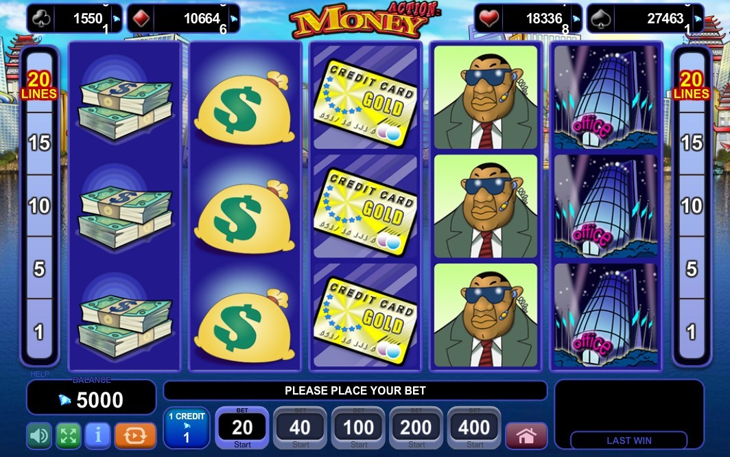 Action Money Slot Gameplay